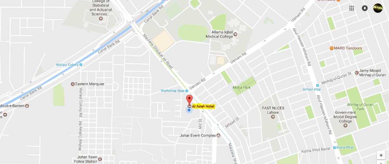 Al-Fateh Hotel Lahore Exteriér fotografie